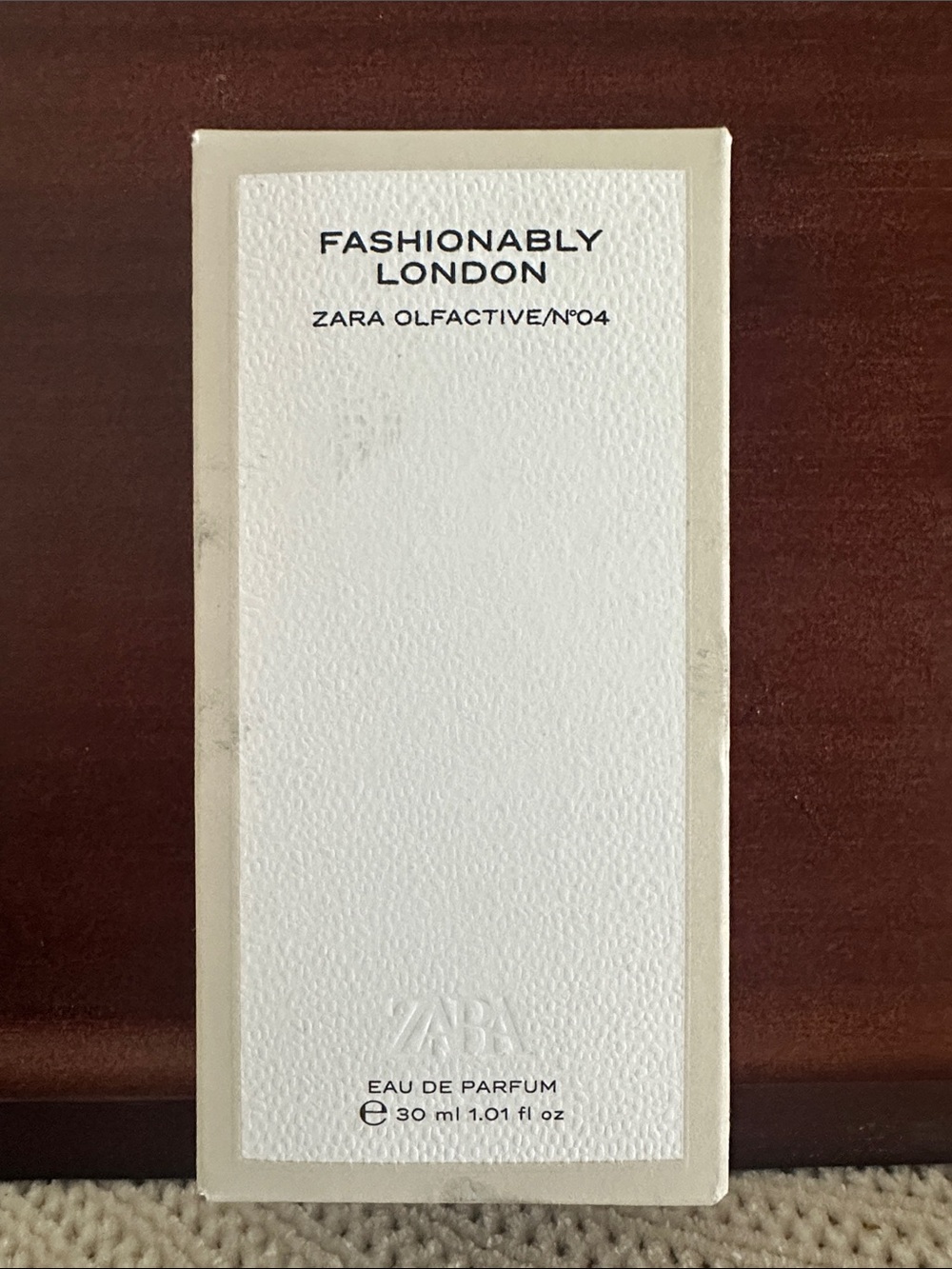 Zara Fashionably London White Box